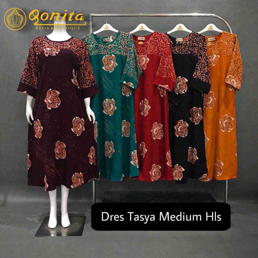 Dress Qonita  batik Tasya medium hls