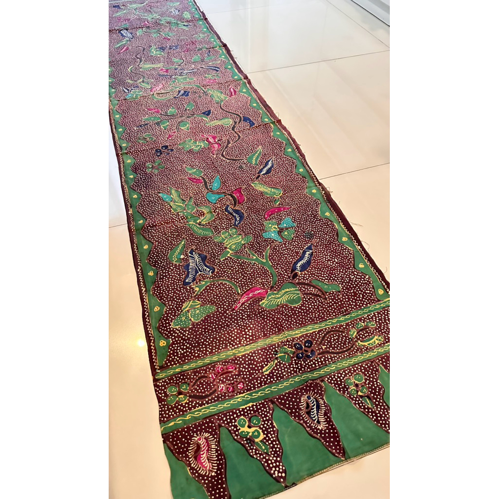 Selendang batik lawasan Pekalongan tulis