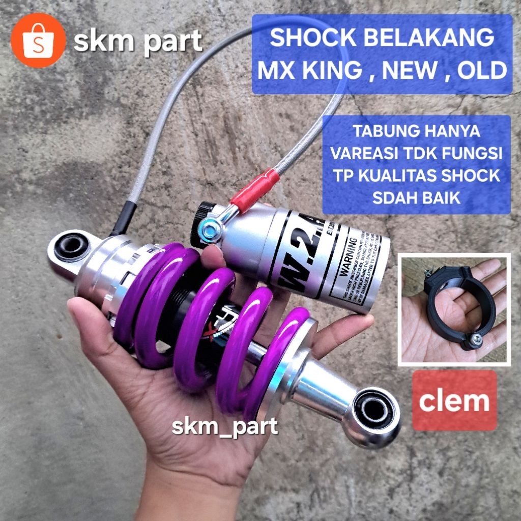 SHOCK BELAKANG MX TABUNG PISAH
