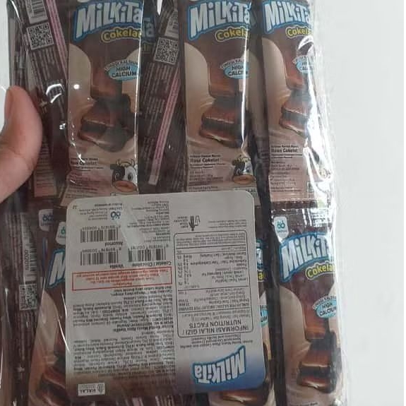 Milkita Nyot Nyot - Milkita Pasta Coklat Vanila Mangga - Nyot Nyot Dikenyott