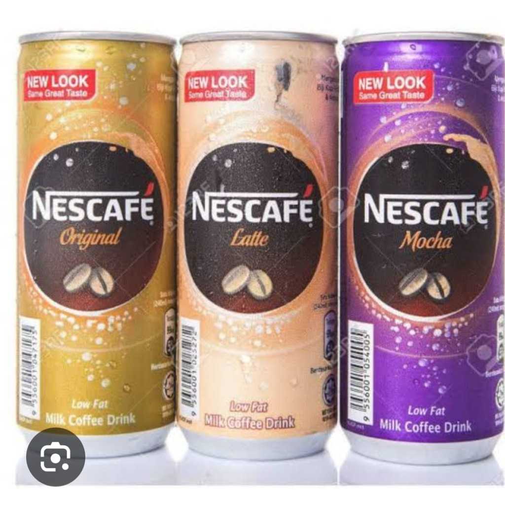 NESCAFE KALENG ICE BLACK CAPPUCINO CARAMEL MACHIATO