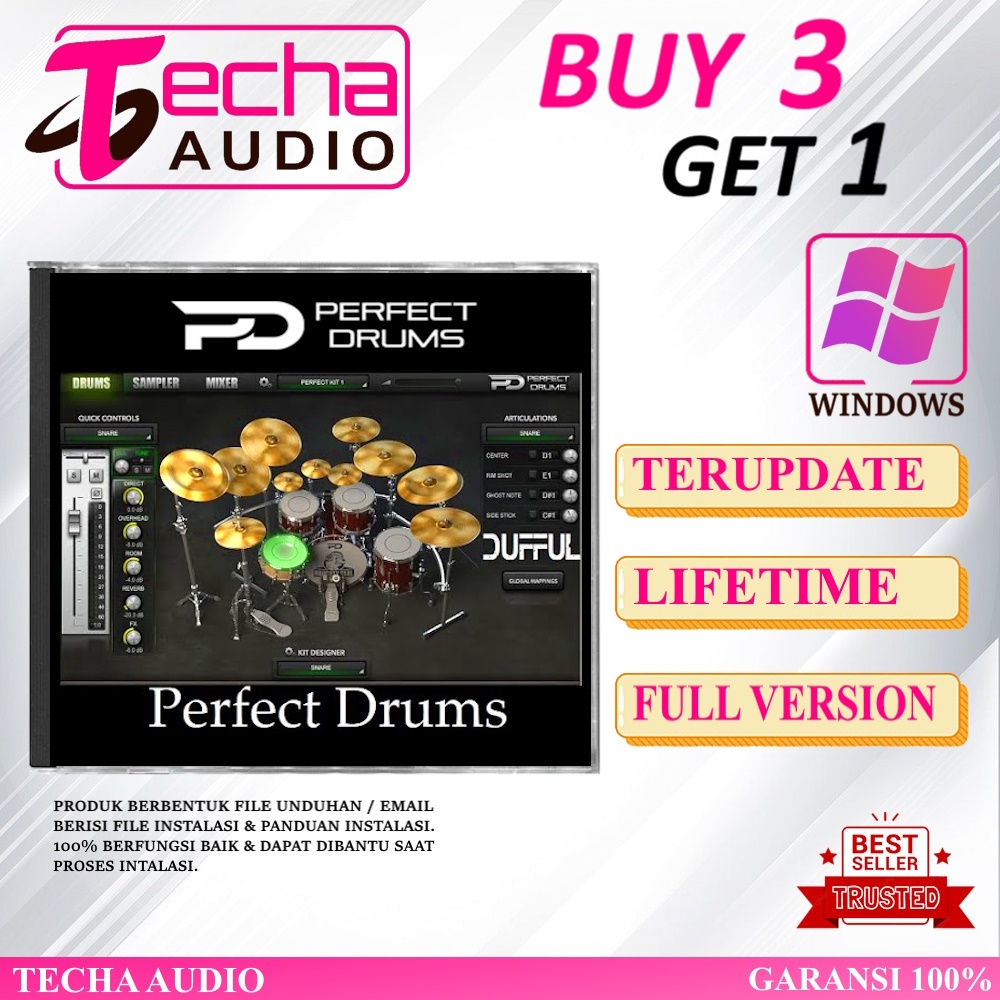 Perfect Drums Nughty Seal Audio (VST/AU/AAX) for WIN