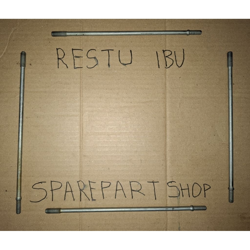 Baut Tusuk Sate / Baut Ancer / Baut Sunduk Honda Prima / Astrea 800 / Astrea Star / Astrea Grand
