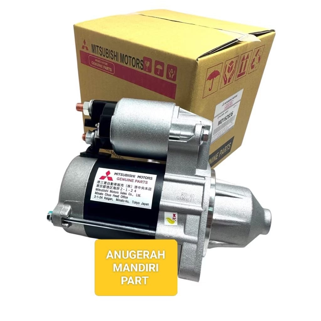 DINAMO STARTER GIGI 9 T9 12V MITSUBISHI KUDA BENSIN 1.6CC 1997 - 2006 / L300 BENSIN 1981 - 1995 / CO