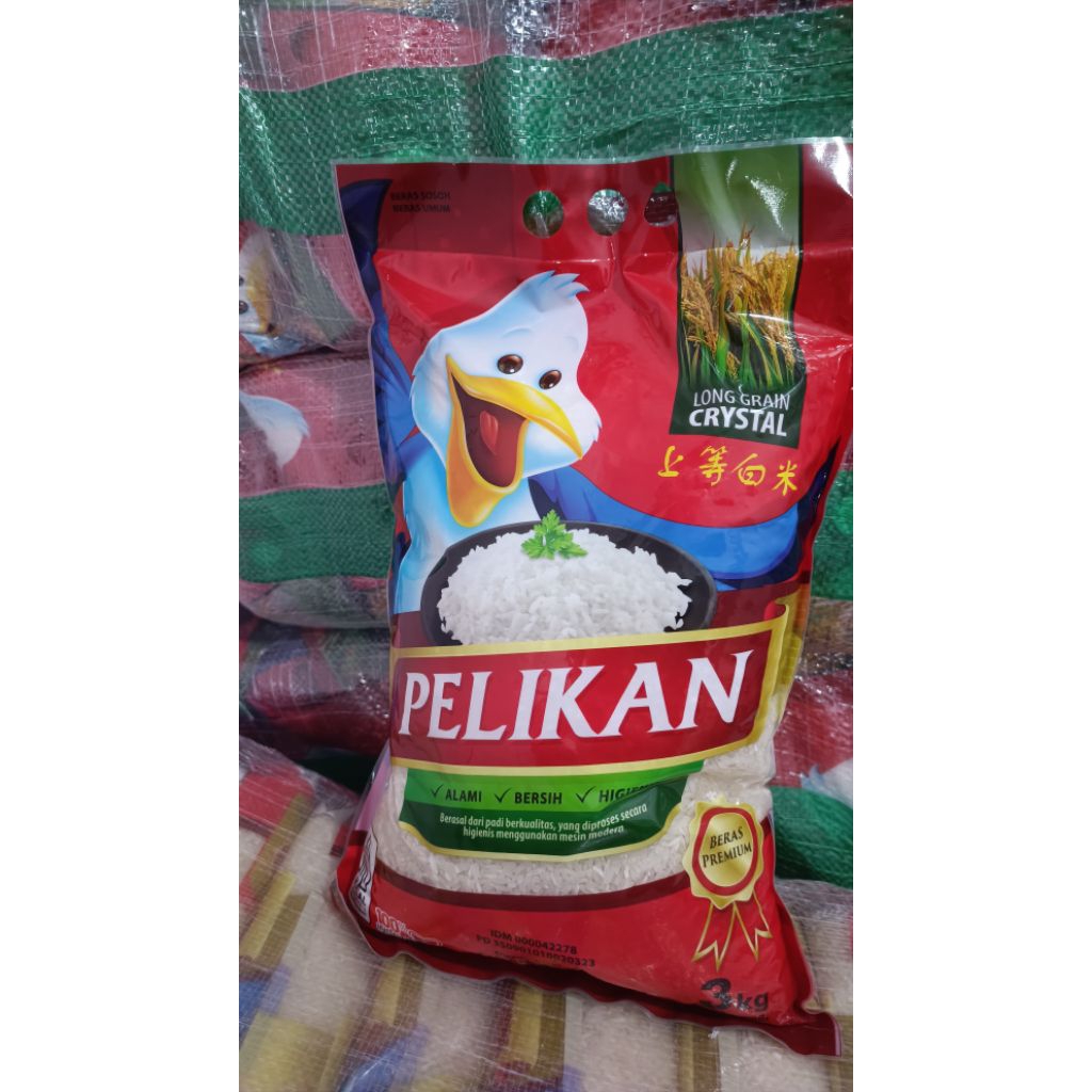 Beras Pelikan 3Kg Premium