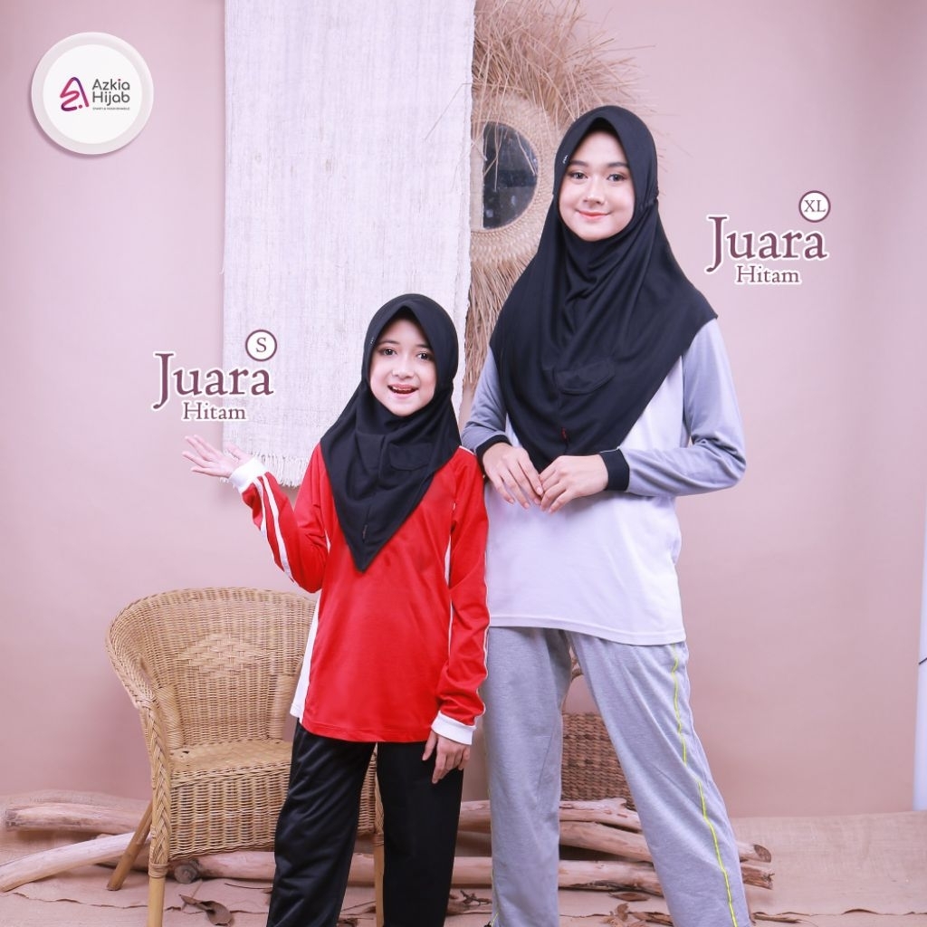 Juara Hijab Anak Azkia Hijab size 4 (s) TK SD kls 1