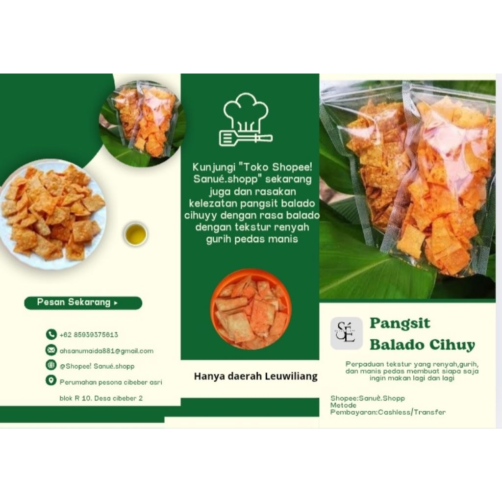 pangsit goreng balado