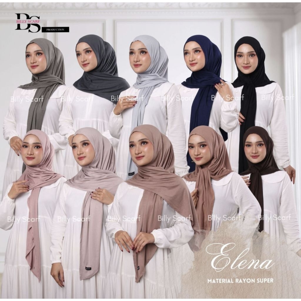 Hijab Billy scarf Pasmina instan