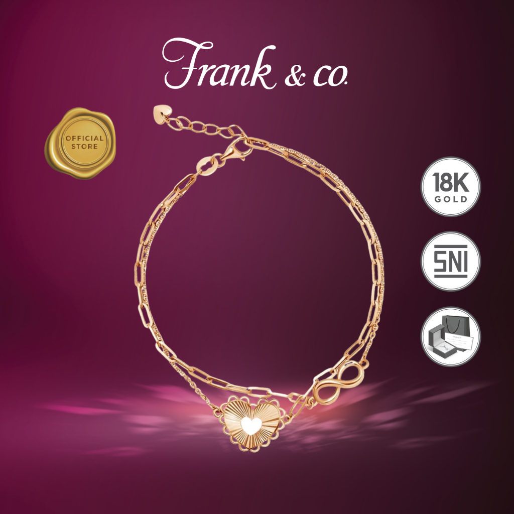 Frank & co.  Love Infinity Unbroken Bond Bracelet