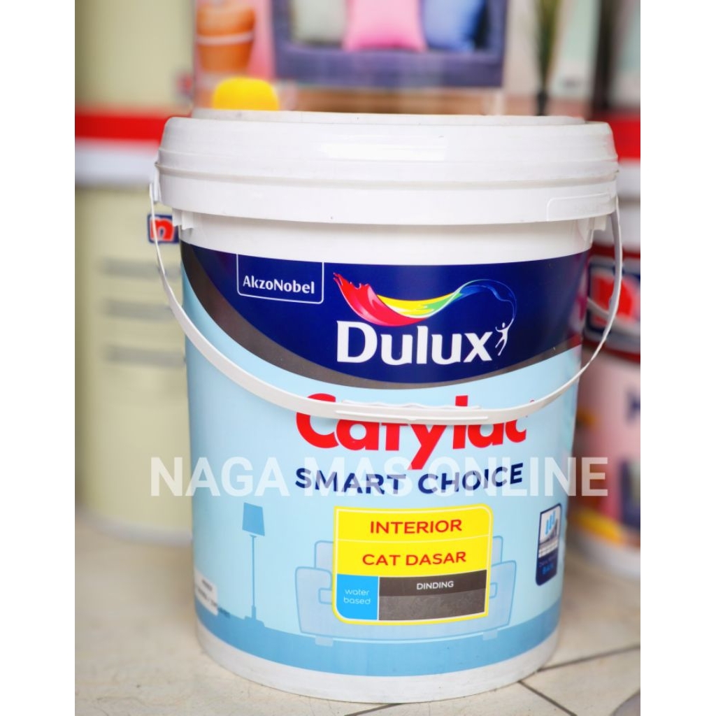 CAT DASAR TEMBOK DULUX CATYLAC 20KG PUTIH / WALL SEALER DULUX CATYLAC SMART CHOICE INTERIOR EXTERIOR