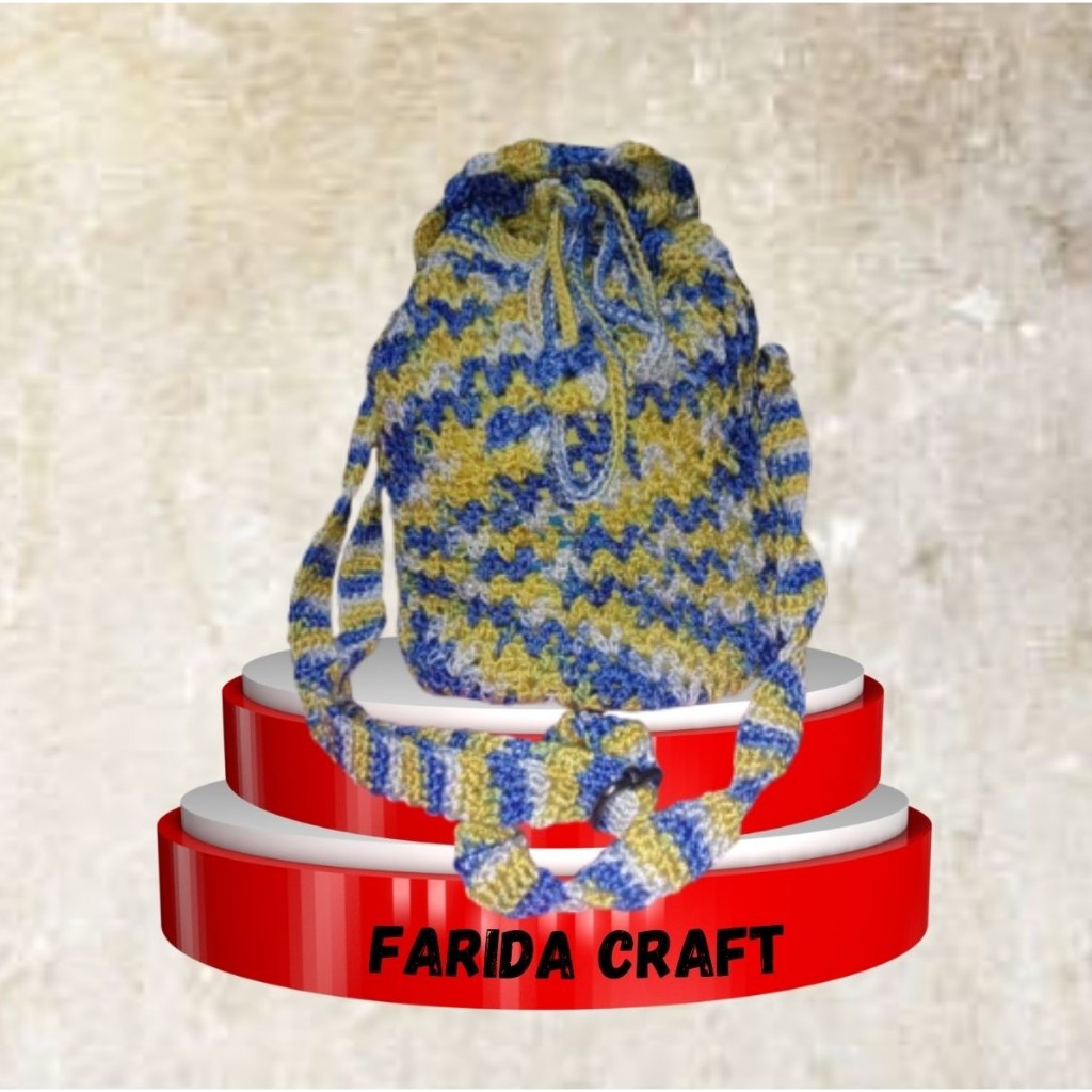 Tas  Rajut model serut