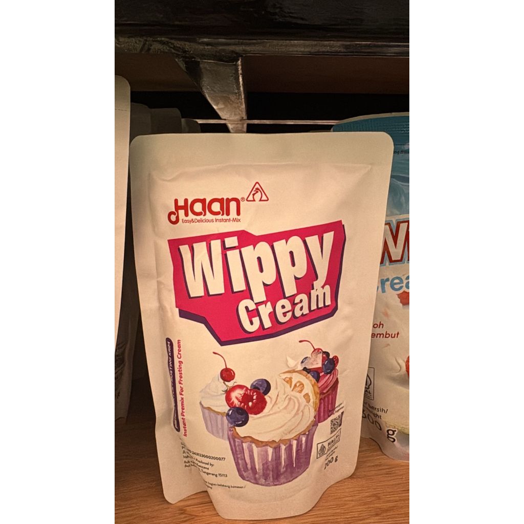 Haan Whipping Cream 200gram. bubuk whipping cream haan 200gram
