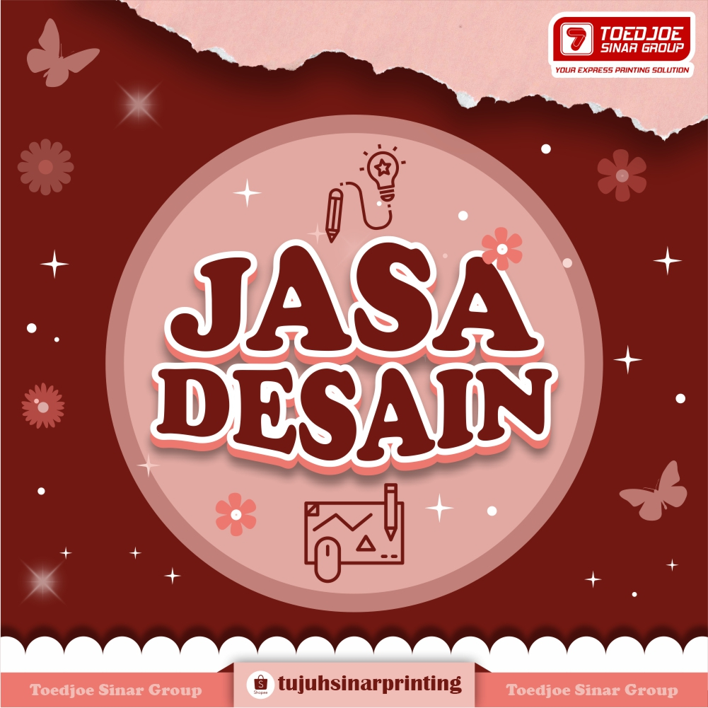 JASA DESAIN logo, spanduk, stiker murah,
