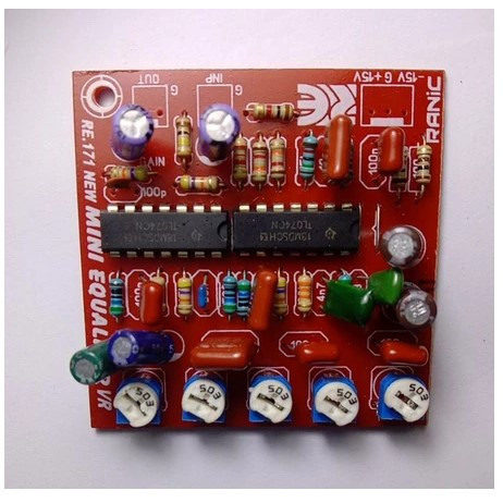 PANTOMIM Kit Mini Equalizer 5 channel mono trimpot