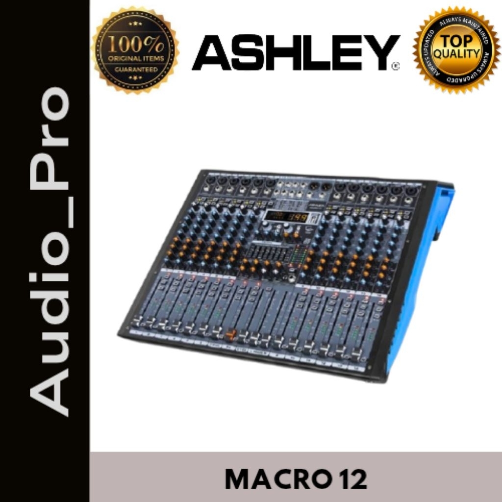 MIXER ASHLEY MACRO 12 | ASHLEY MIXER 12CH MACRO 12