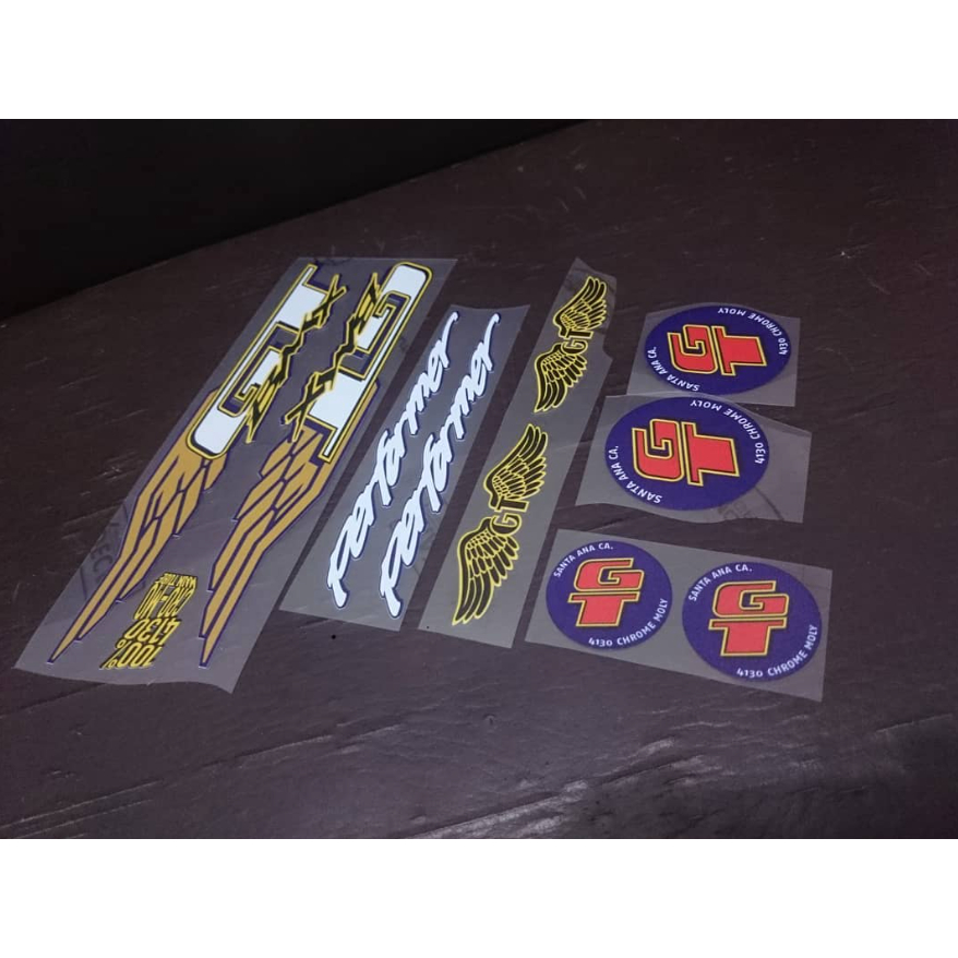 Stiker Decal OS BMX GT Performer Sayap
