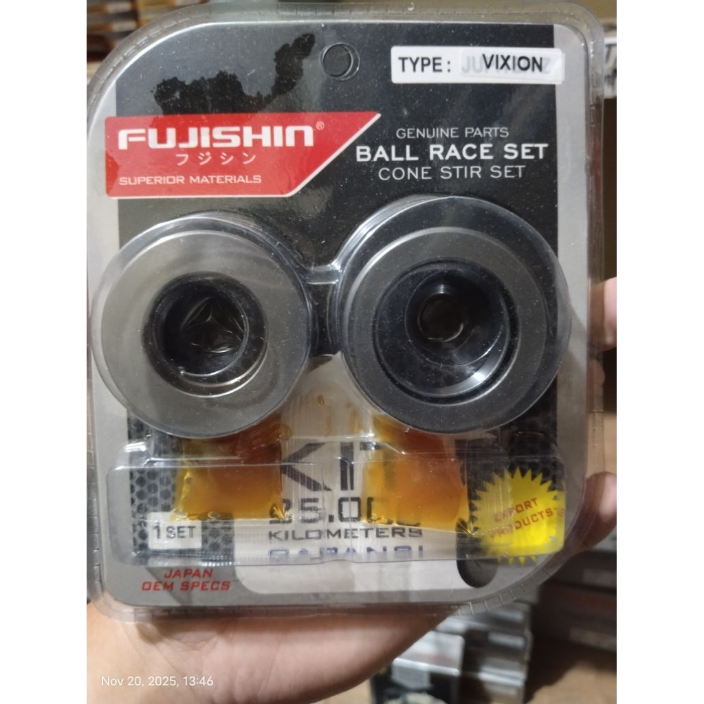 komstir / cone stir vixion new / vixion old / NVA / NVL  fujishin komster ball race set comstir