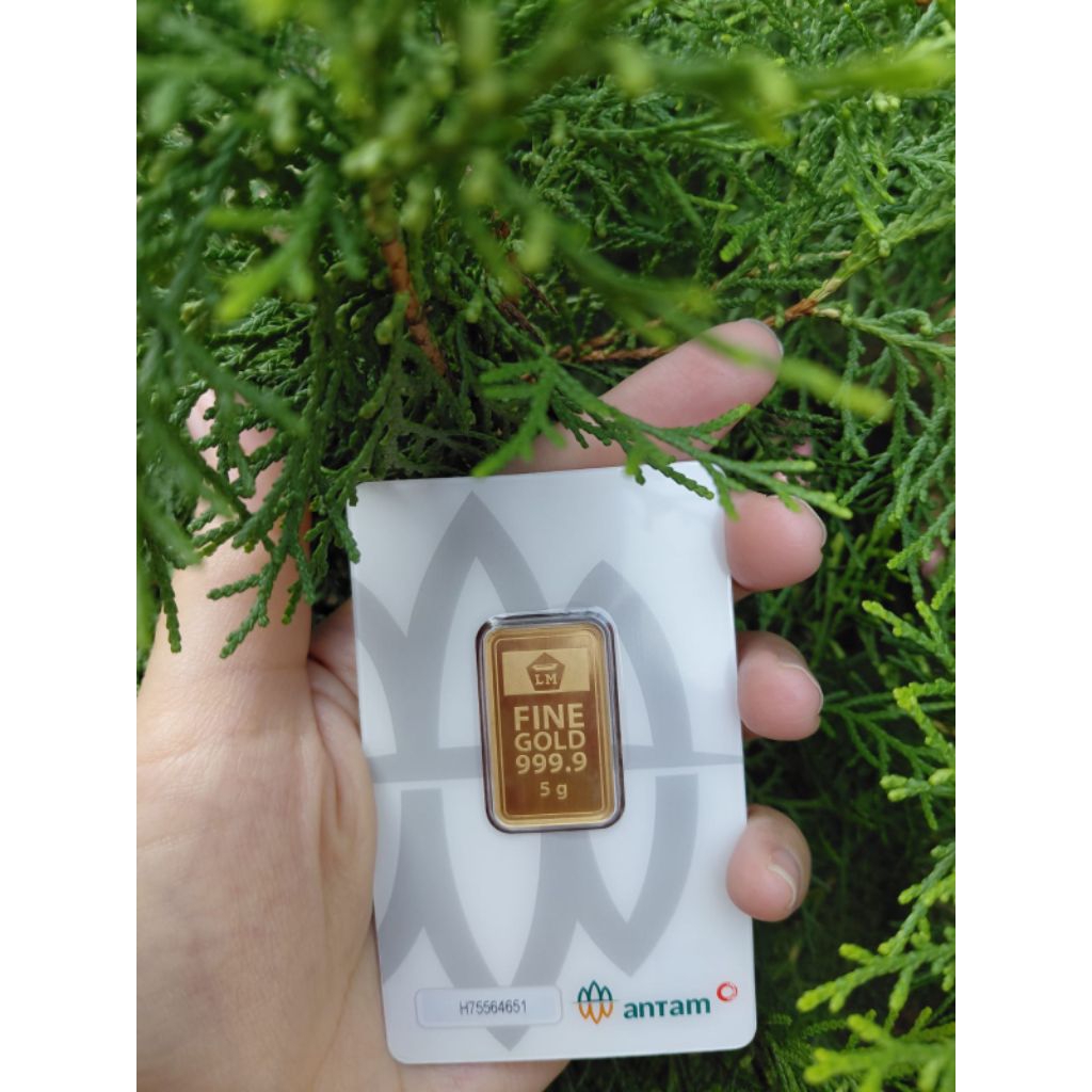 EMAS ANTAM 5 GRAM CERTICARD ANTAM BUMN EMAS 5 GRAM