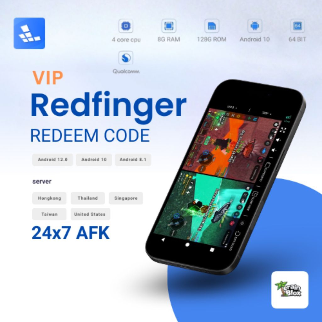 REDFINGER Cloud Phone 30 Hari/7 Hari Redeem Code