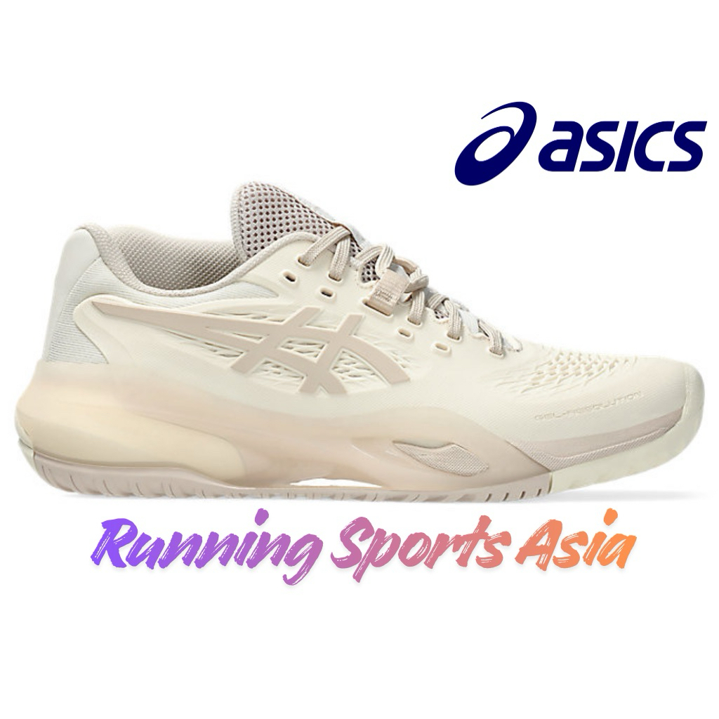Sepatu Padel / Tenis Asics Gel Resolution X Cream/ Mineral Beige
