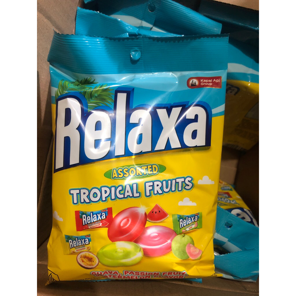 Relaxa tropical fruit 1bag @50pcs