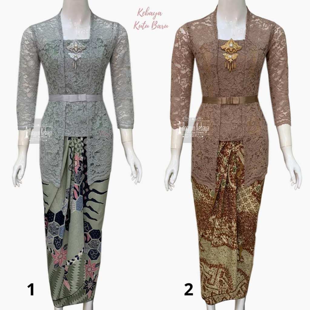 ANGGUN KEBAYA - Kebaya Brokat Kutu Baru | Kebaya Wisuda | Kebaya Elegan | Kebaya Simpel | Kebaya Ser