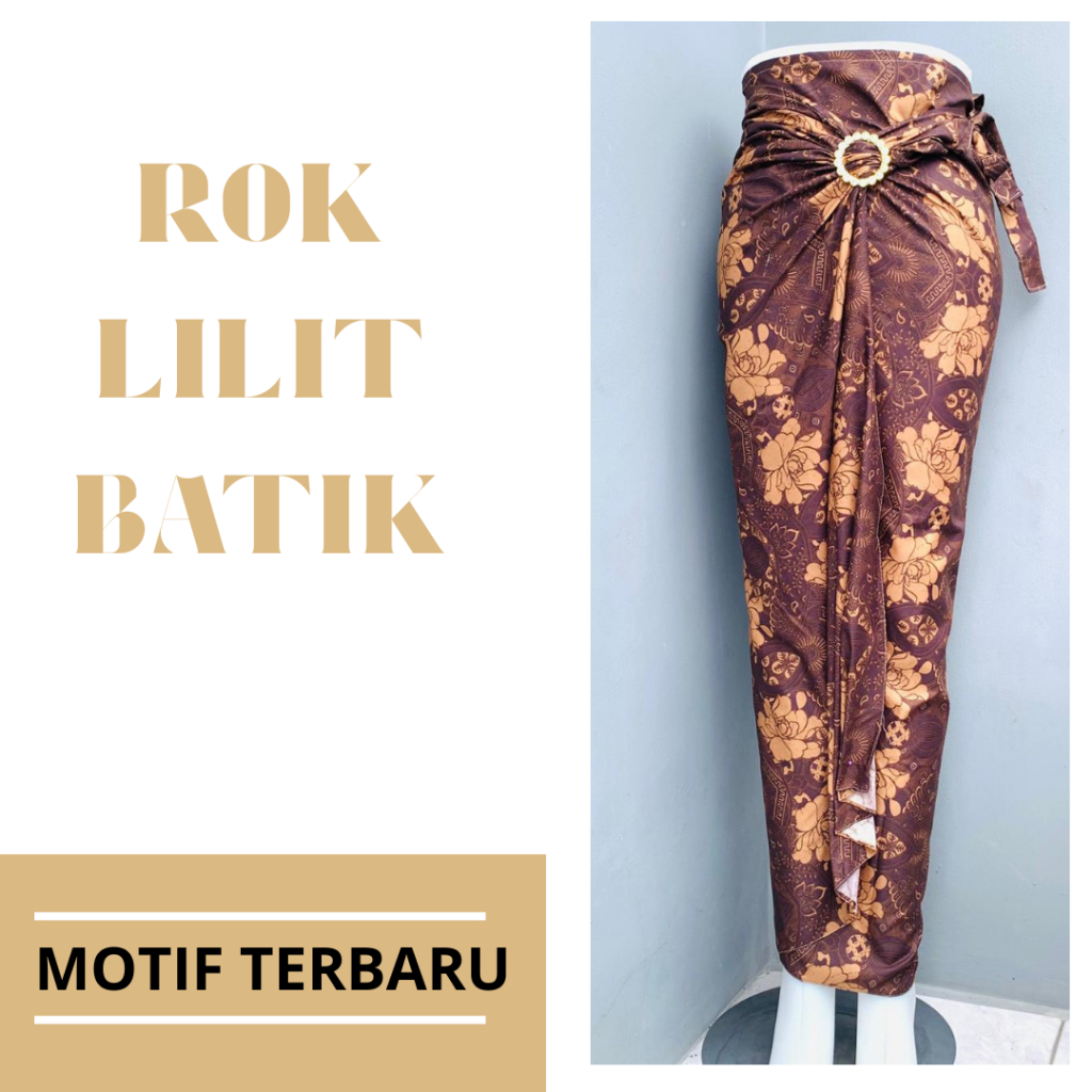 Rok Lilit Kebaya Motif Songket Banyak Warna Rok Lilit Kondangan Rok Lilit Batik Rok Lilit Wanita Dew