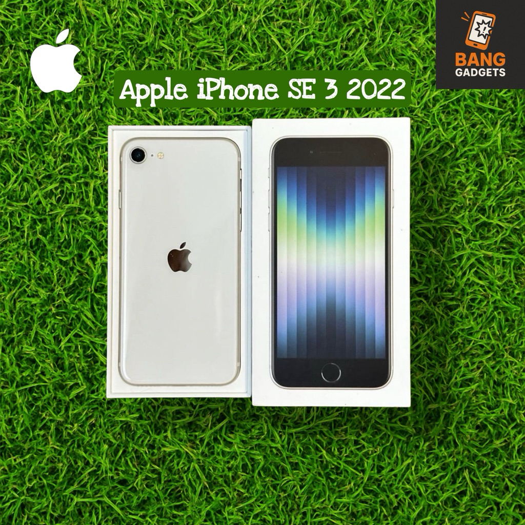 iPhone SE 3 2022 4/64GB Resmi iBox PA/A Second Like New