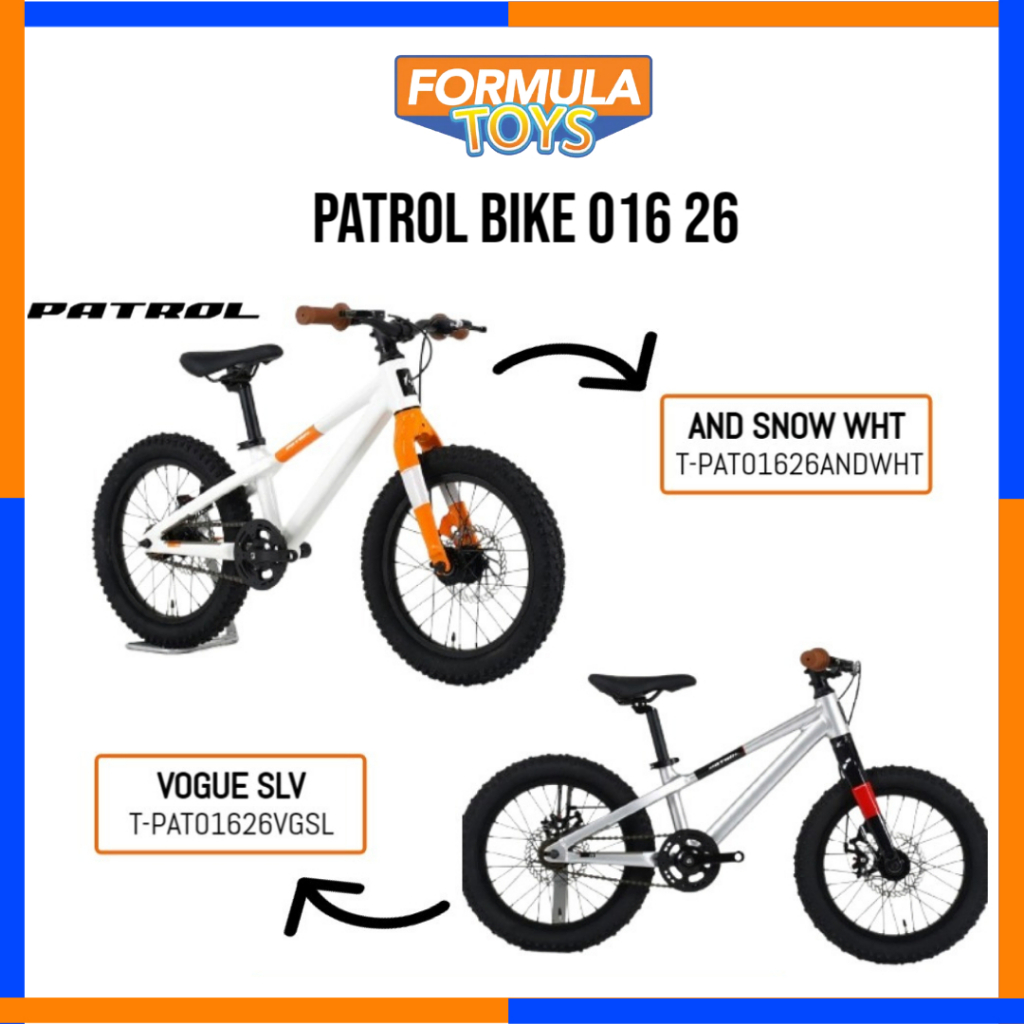 SEPEDA GUNUNG/MTB ANAK PATROL BIKE 016 16INCH 26 ALLOY