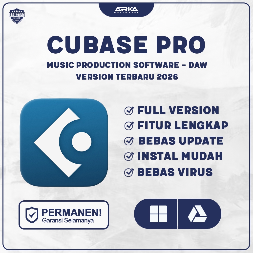 Cubase Pro 15 + Full Plugin Recording/Mixing/Mastering Full Version Original Lifetime (WIN & MAC) | 