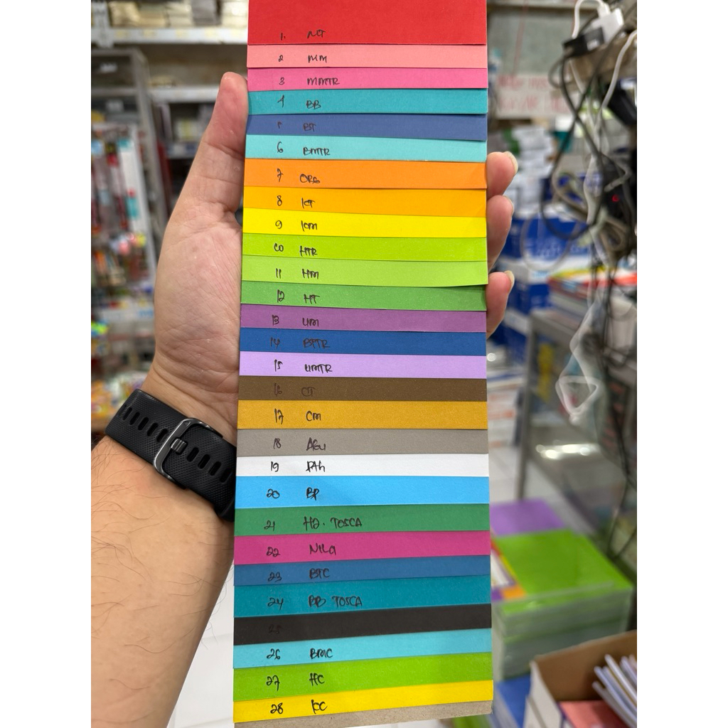 Kertas Bufalo Folio Warna / Kertas Cover Bufalo Warna Polos / Bofalo F4 Putih