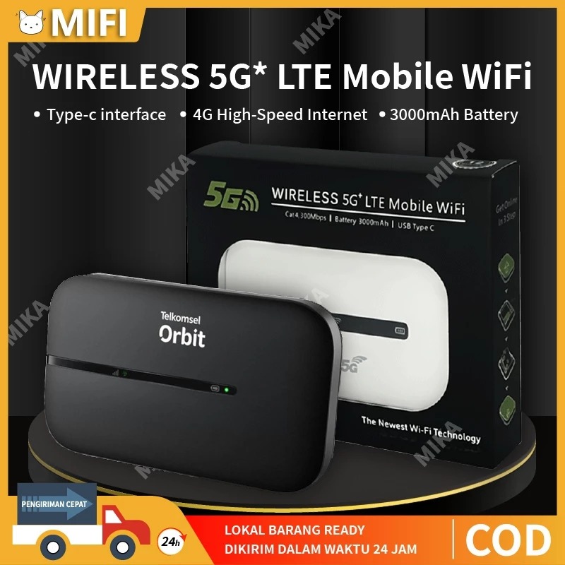 Mifi Modem Wifi 4G Unlock Operator Perdana Telkomsel 150 Mbps 4G Portable Mobile Wifi Usb Mobile Wif