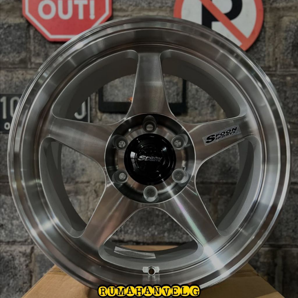 velg mobil r18 spoon YUSTA flow forming lebar 9 velg mobil ring 16 pajero Hilux velg racing r16 velg