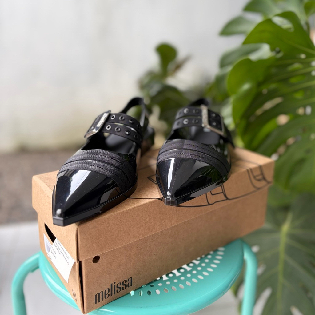 MELISSA shoes / MELISSA LADYLIKE AD preloved / sepatu melissa preloved / flatshoes melissa