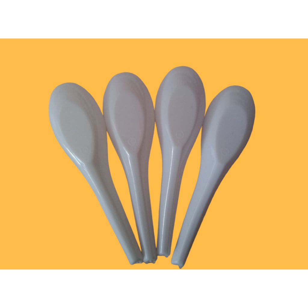 Sendok Bebek / Sendok Bebek Putih / Bebek / Sendok pendek / Sendok plastik