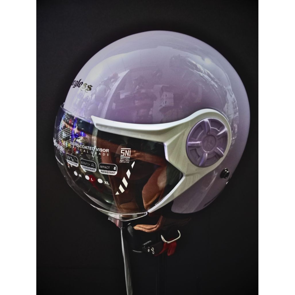 HELM CARGLOSS YRH HIJAB SOLD LILAC CARGLOSS HIJAB