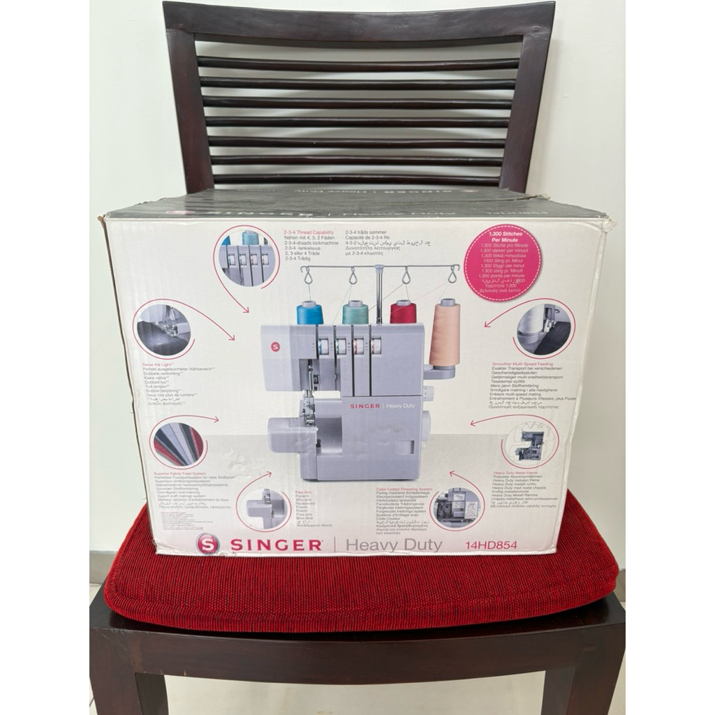 NEW SINGER HEAVY DUTY MESIN OBRAS