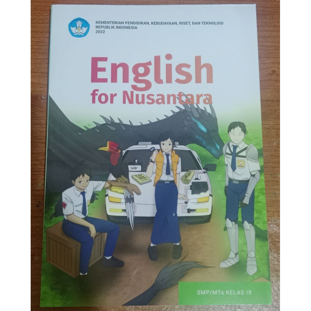 Buku Bahasa Inggris kelas 9 Kurikulum Merdeka