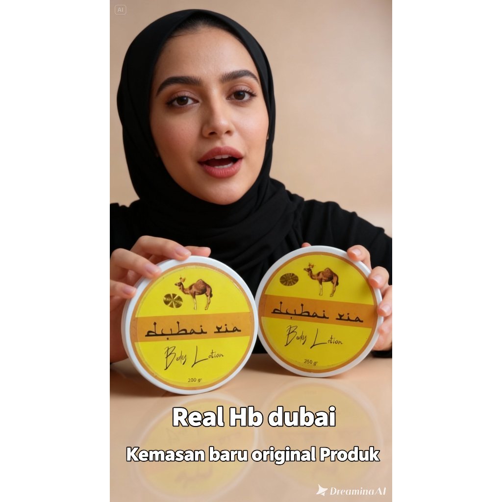 HB Super Pemutih Badan DUBAI KEMASAN BARU BPOM