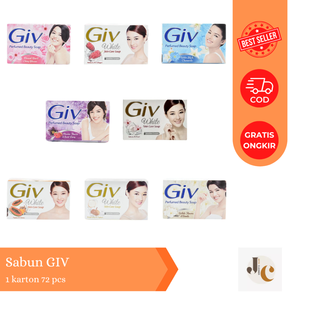 Sabun GIV Grosir 1 Karton Dus
