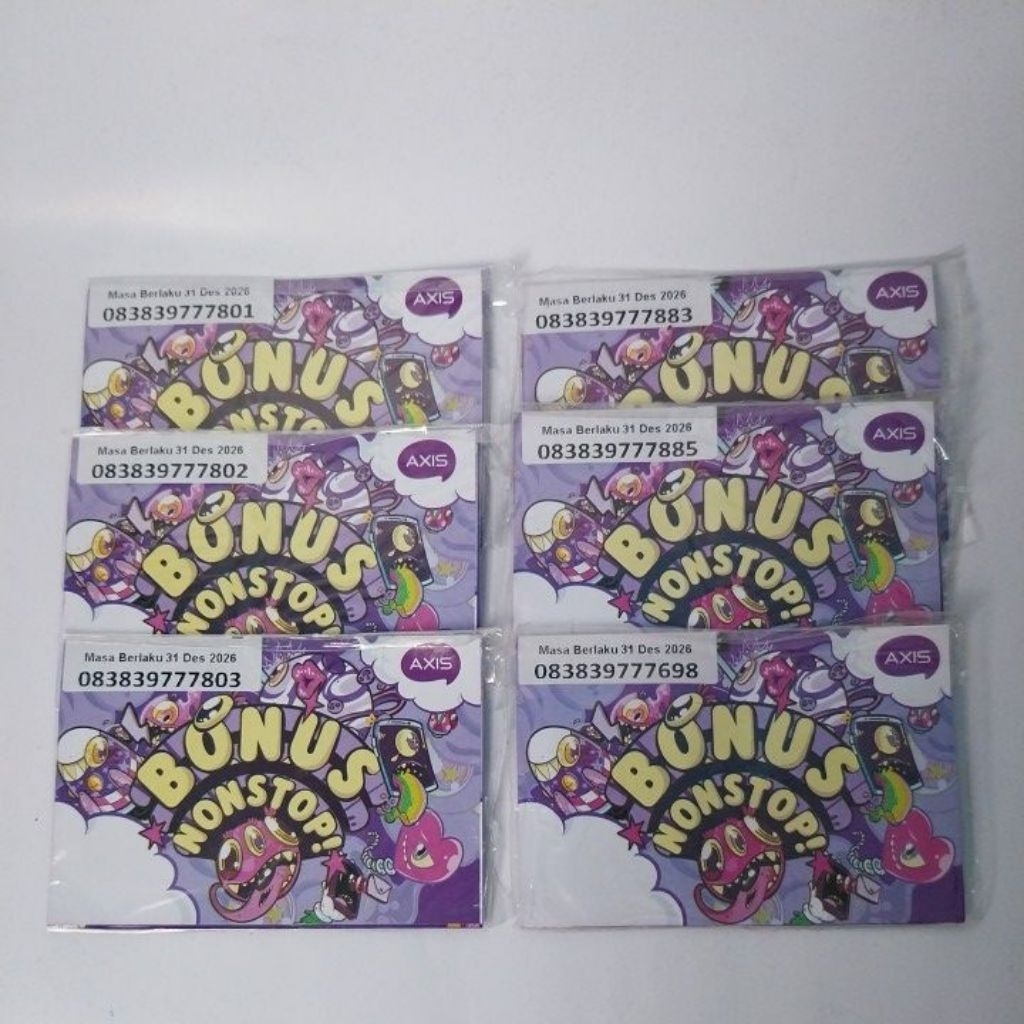 Nomor Cantik Axis triple rapi 083 839 777xxx