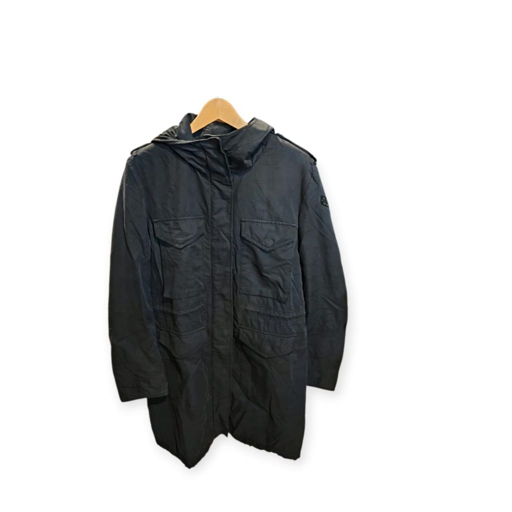 Diesel Black Long Jacket