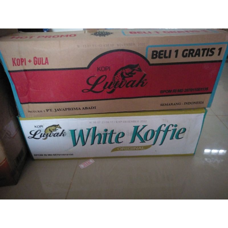 Luwak hitam kopi 1 dus