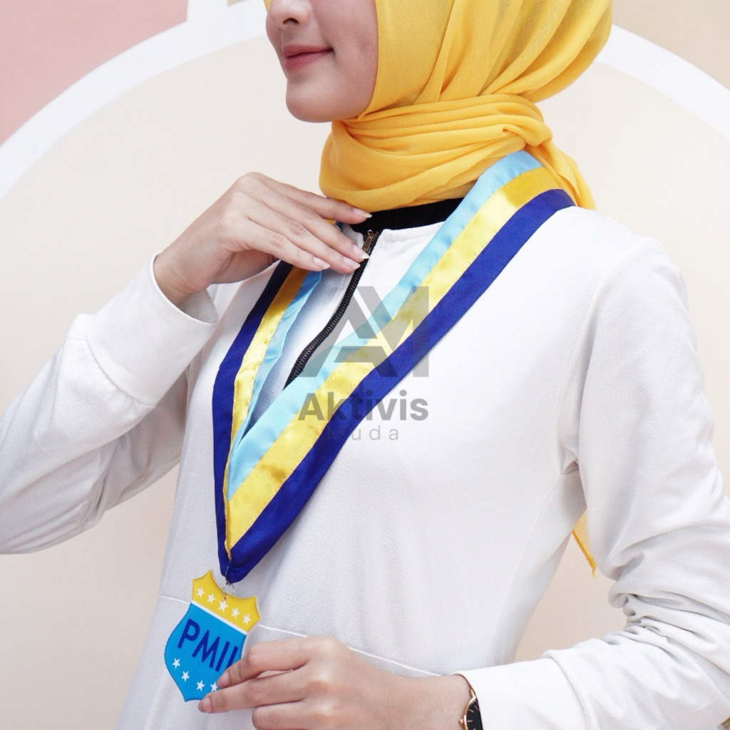 PAKET BUNDLING (5PCS) GORDON PMII KALUNG PMII MEDALI PMII AKSESORIS PMII PERGERAKAN MAHASISWA ISLAM 