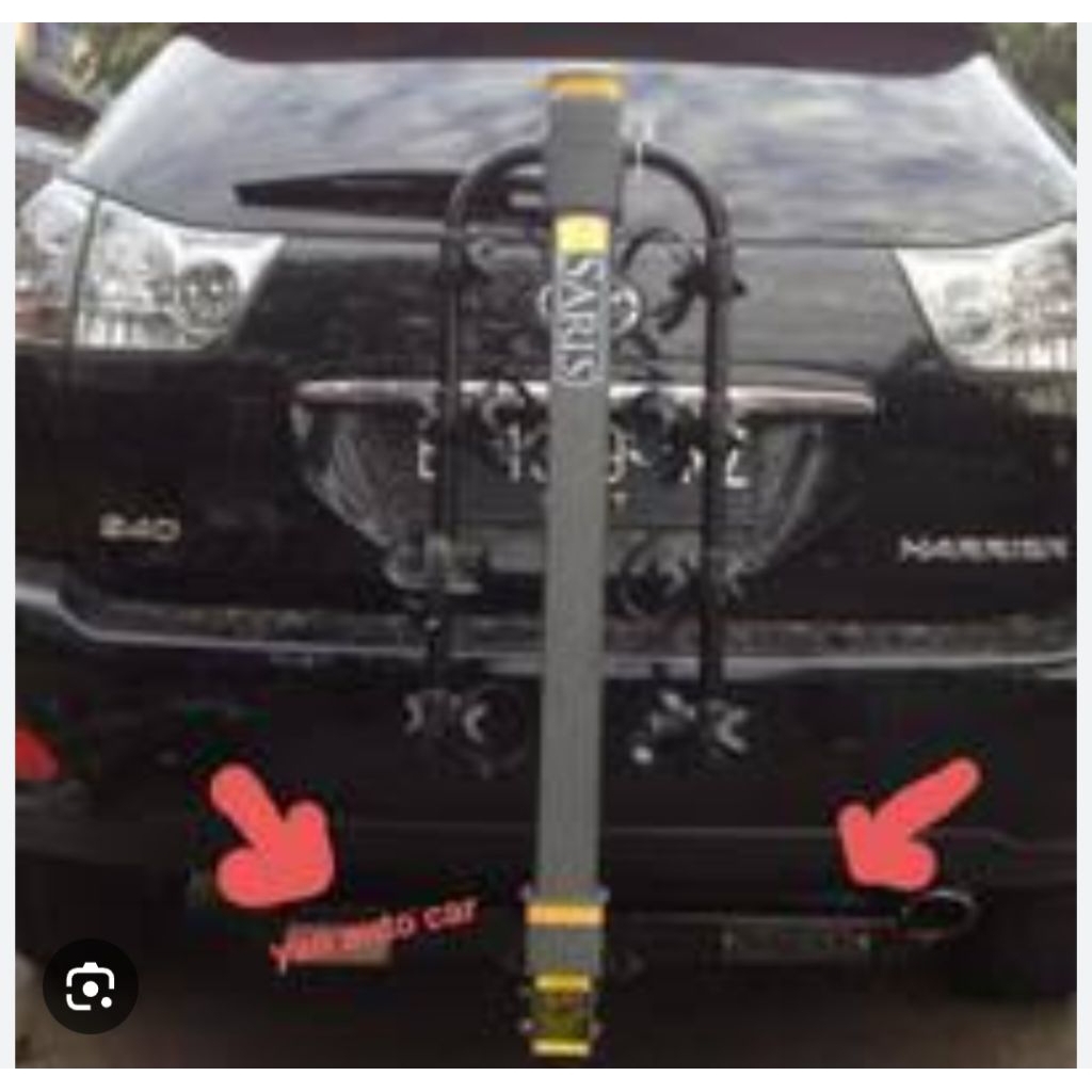 Towing ARB Toyota HARRIER 2006 Gen 2 Pengaman Bemper Belakang Model Pendek Knockdown