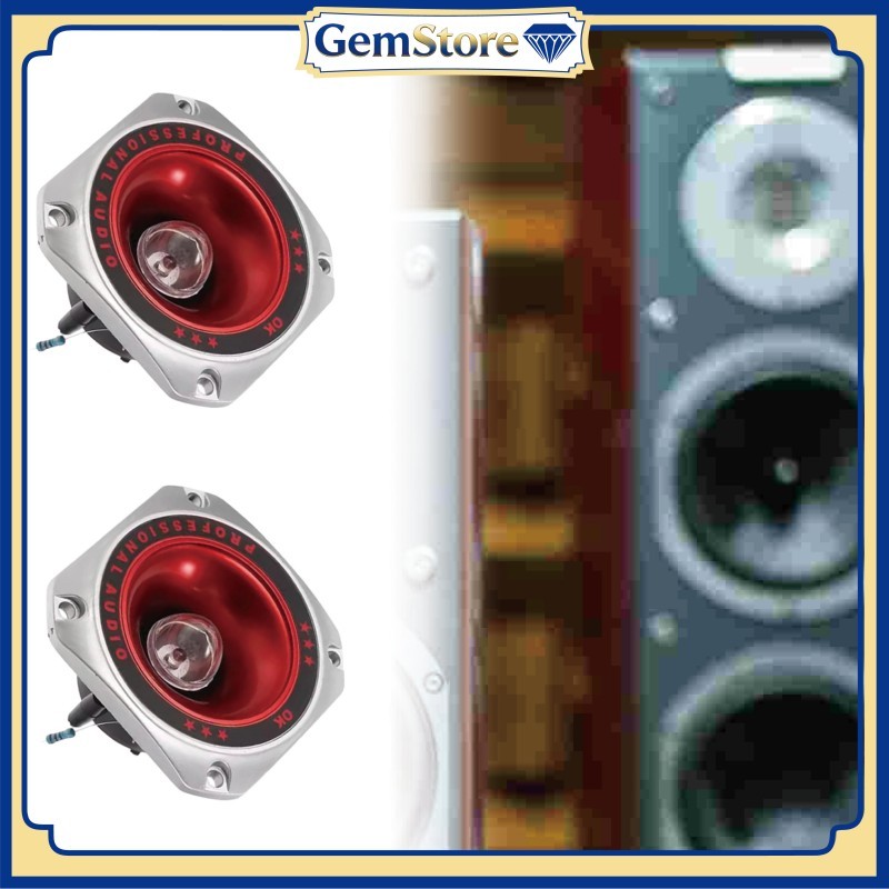 Tweeter Pioneer HiFi Speaker Pasif Red Tweeter untuk Upgrade Audio Mobil dan Sound System Rumah