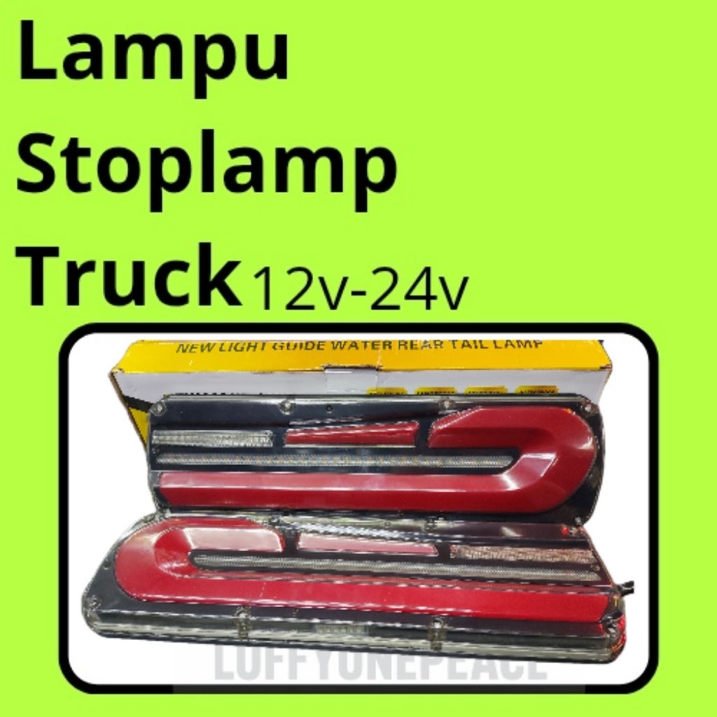 Lampu Stoplamp Truk BMW Panjang 46 Cm Stop Lamp RemBelakangTruk CANTER GIGA TRONTON