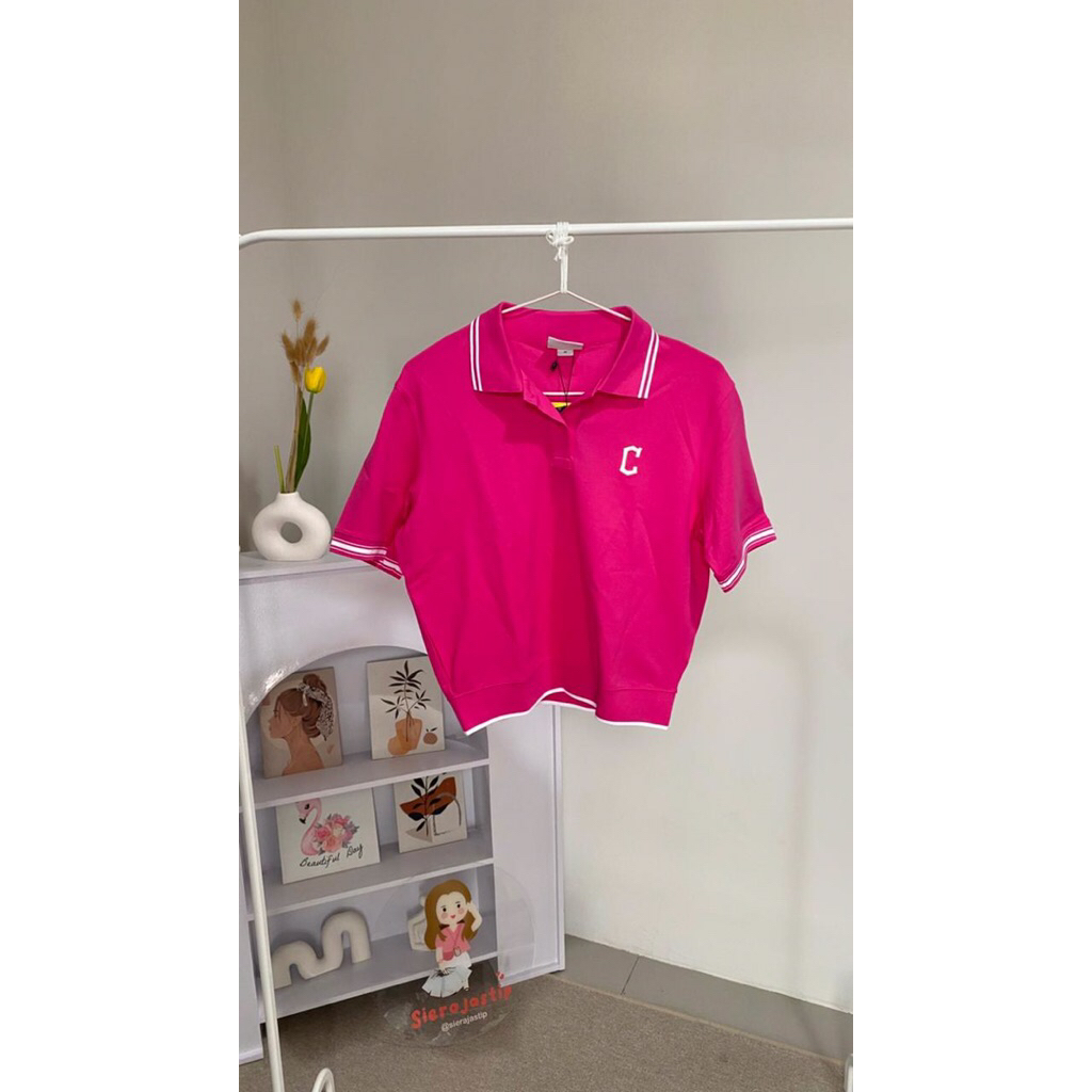 MLB TSHIRT POLO CROP