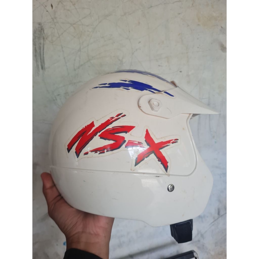helm jadul nsx honda kondisi nos