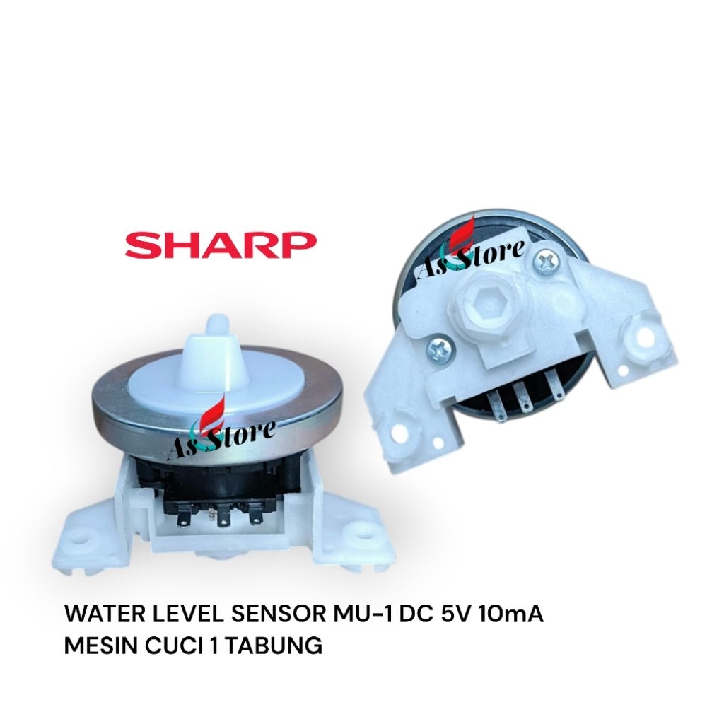 Water level MU-1 DC 5V 10mA Mesin cuci Sharp 1 Tabung/Water level Sensor Air